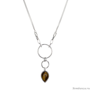 Колье Fiore Luna, TIGER EYE